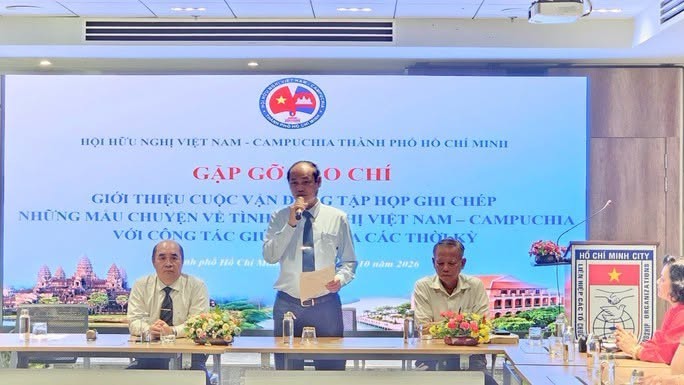 Phát động cuộc thi viết về tình hữu nghị Việt Nam - Campuchia