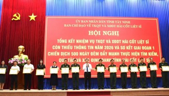 ខេត្ត Tay Ninh ខិតខំសម្រេចការសន្និដ្ឋានលើព័ត៌មានយុទ្ធជនពលី និងផ្នូរយុទ្ធជនពលីឱ្យបាន ១០០%