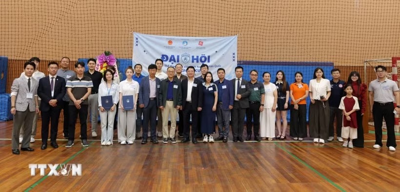 Đại hội Thể dục Thể thao Sinh viên Việt Nam tại Hàn Quốc diễn ra vào tháng 7/2026 thu hút gần 1.000 sinh viên đến từ 31 chi hội sinh viên Việt Nam trên toàn Hàn Quốc. Ảnh: Nhật Hưng/TTXVN