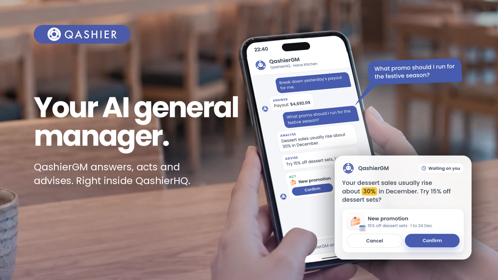 Qashier Launches QashierGM, an AI General Manager That Works With the Whole Team Qashier Launches QashierGM, an AI General Manager That Works With the Whole Team
