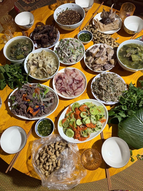 Vị núi, hương rừng trong mâm cơm người Thái Mường Luân
