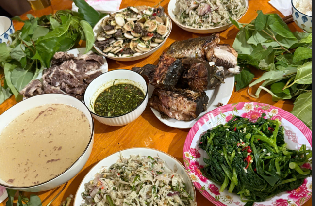 Vị núi, hương rừng trong mâm cơm người Thái Mường Luân