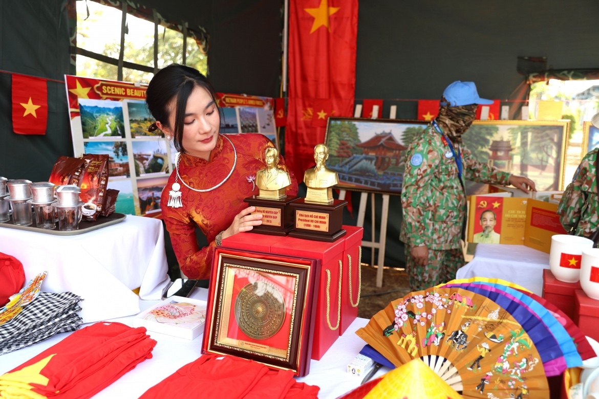 Vietnamese booth at the fair (Photo: sggp.org.vn) Vietnamese booth at the fair (Photo: sggp.org.vn)