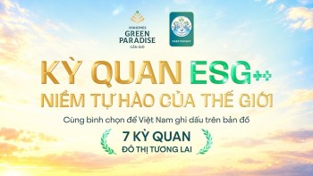Vinhomes Green Paradise chính thức bước vào vòng bình chọn toàn cầu “7 kỳ quan đô thị tương lai”