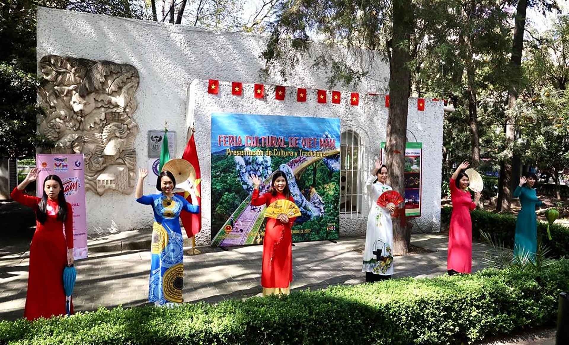 Продвижение красоты вьетнамской культуры в Мексике