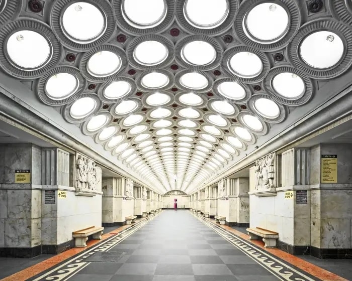 Красота странций метрополитена России
