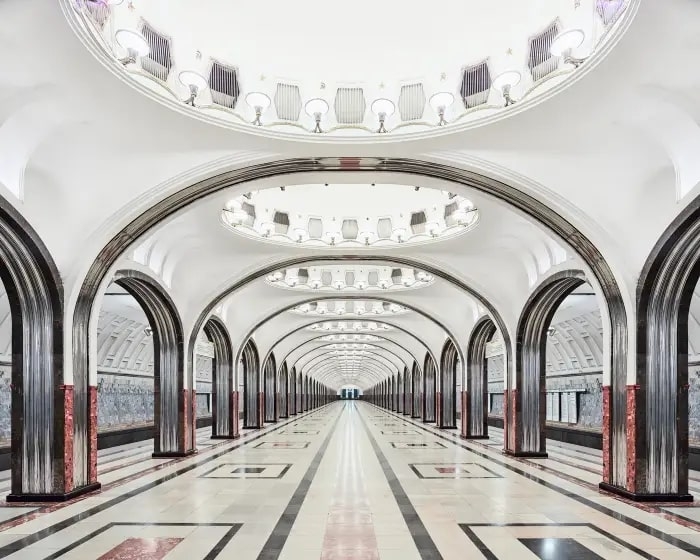 Красота странций метрополитена России