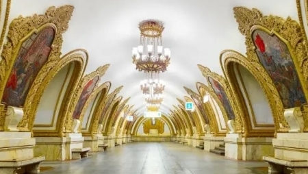 Красота странций метрополитена России