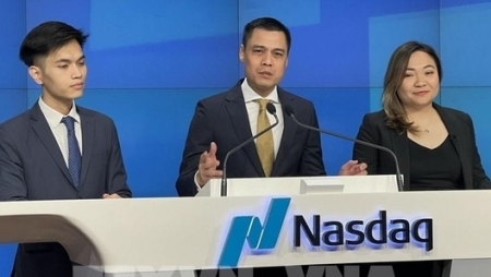 Постпред Вьетнама при ООН позвонил в колокол на фондовой бирже Nasdaq