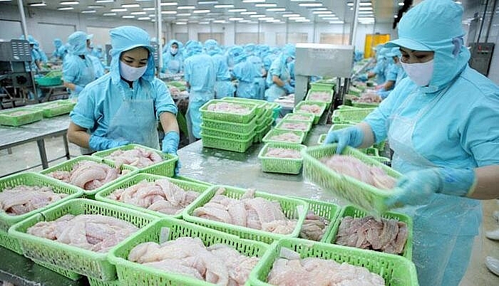 За первые 6 месяцев 2022 года экспорт вьетнамских морепродуктов составил 5,8 млрд долларов США За первые 6 месяцев 2022 года экспорт вьетнамских морепродуктов составил 5,8 млрд долларов США