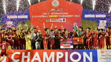 Сборная U19 Вьетнама стала чемпионом Молодежного международного чемпионата U19 2022 г.