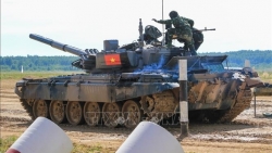 Танковая команда Вьетнама принимает участие в Армейских международных играх 2022 года