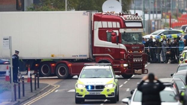 39 dead in a container