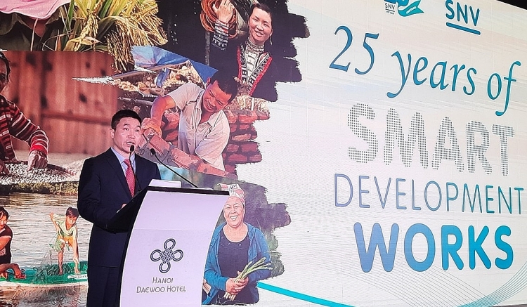 Ông Phan Anh Sơn gửi lời chúc mừng tới SNV nhân kỷ niệm “25 năm SNV tại Việt Nam” SNV: Hành trình 25 năm xóa đói giảm nghèo và phát triển kinh tế - xã hội ở Việt Nam