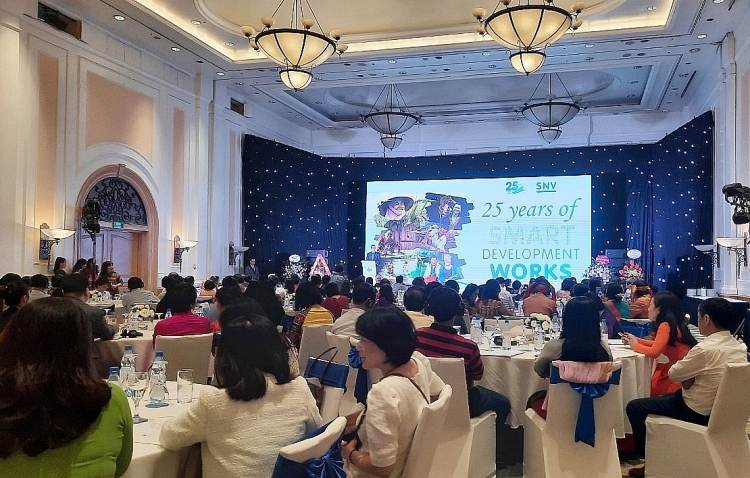 Lễ kỷ niệm “25 năm SNV tại Việt Nam” của Tổ chức Phát triển Hà Lan SNV SNV: Hành trình 25 năm xóa đói giảm nghèo và phát triển kinh tế - xã hội ở Việt Nam