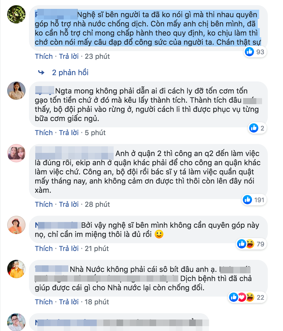 Vũ Khắc Tiệp phát ngôn cơ quan chức năng bắt đi cách ly để lấy thành tích, sao Việt nói gì? vu khac tiep phat ngon co quan chuc nang bat di cach ly de lay thanh tich sao viet noi gi