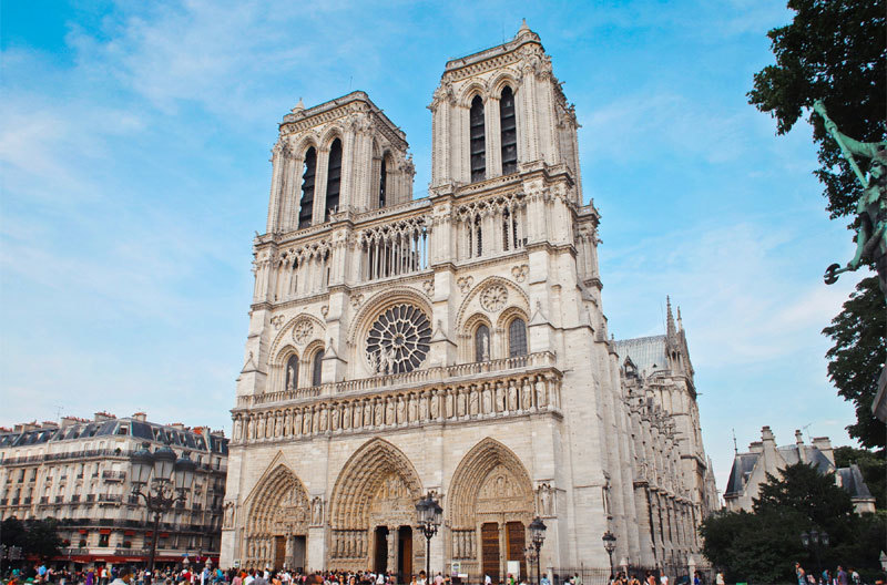Vẻ đẹp tuyệt vời của Nhà thờ Đức Bà Paris trước vụ cháy ve dep tuyet voi cua nha tho duc ba paris truoc vu chay