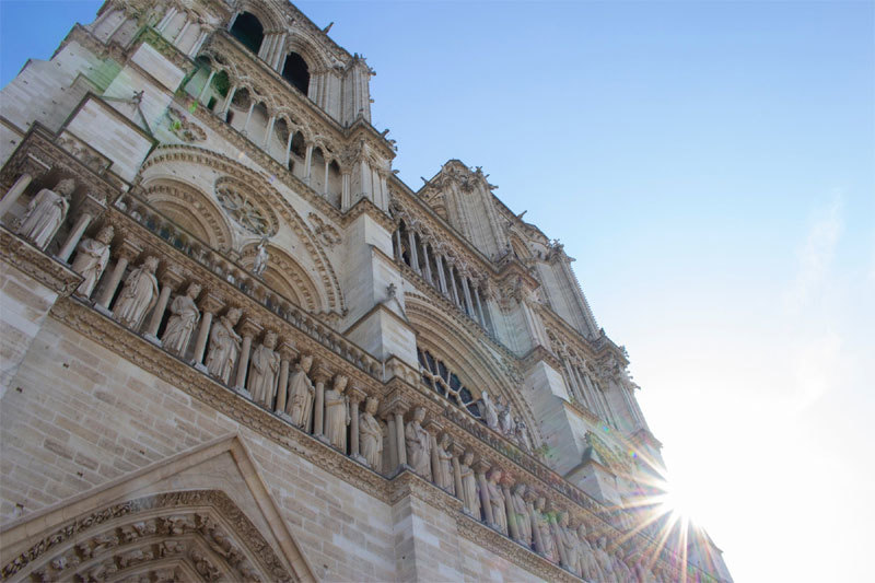 Vẻ đẹp tuyệt vời của Nhà thờ Đức Bà Paris trước vụ cháy ve dep tuyet voi cua nha tho duc ba paris truoc vu chay