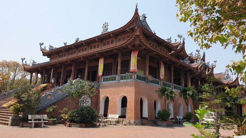 Chùa Bầu - ngôi chùa lớn nhất thành phố Phủ Lý, Hà Nam chua bau ngoi chua lon nhat thanh pho phu ly ha nam
