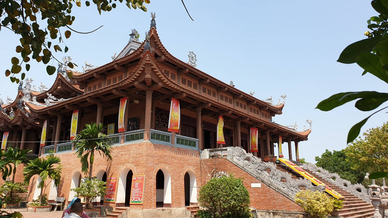 Chùa Bầu - ngôi chùa lớn nhất thành phố Phủ Lý, Hà Nam chua bau ngoi chua lon nhat thanh pho phu ly ha nam