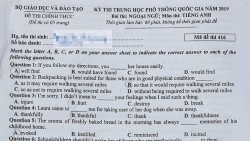 bo gddt cong bo dap an mon ngoai ngu thpt quoc gia 2019