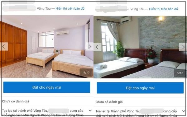 Đặt villa 10 triệu ở Vũng Tàu, khách nhận được căn phòng thua xa nhà nghỉ dat villa 10 trieu o vung tau khach nhan duoc can phong thua xa nha nghi