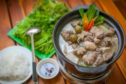 thit lon kho ruoc sa mon ngon dam da dua com