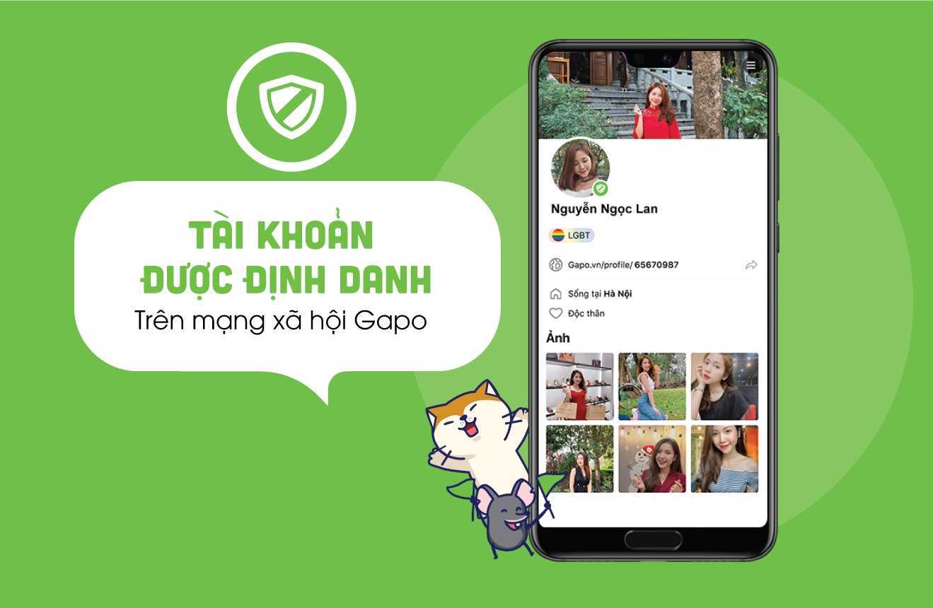 Gapo phát triển tính năng định danh trên mạng xã hội gapo phat trien tinh nang dinh danh tren mang xa hoi