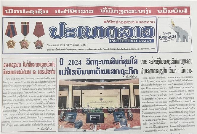 ສື່ມວນຊົນລາວ ໄດ້ຕີລາຄາສູງໝາກຜົນແຫ່ງການຮ່ວມມືລາວ-ຫວຽດນາມ