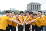 ການນຳພ ກ ລ ດ ວາງພວງມະລາ ເນ ອງໃນໂອກາດ ສະຫລອງວ ນສ າງຕ ງພ ກ ຄ ບຮອບ 66 ປ