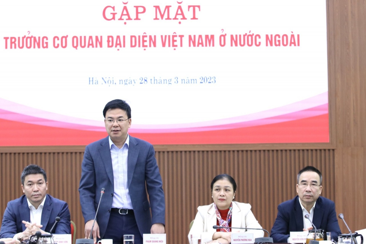 VUFO ແລະ ຫົວໜ້າຄະນະຜູ້ແທນຫວຽດນາມ ຢູ່ຕ່າງປະເທດ: ຮ່ວມມືເພື່ອເປີດກວ້າງເຄືອຂ່າຍເພື່ອນມິດຄູ່ຮ່ວມມື