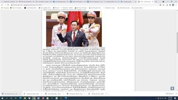 ໜັງສືພິມລາວ ໄດ້ຕີລາຄາສູງສະພາແຫ່ງຊາດຫວຽດນາມ ສຳເລັດການແຕ່ງຕັ້ງບັນດາຕຳແໜ່ງການນຳຂອງກົງຈັກລັດ