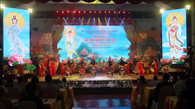 ພິທີເປີດງານວັດພູຫີນອອ່ນພະອະວາໂລກິເຕສວນ ໃນປີ 2024