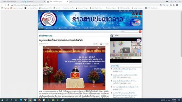ໜັງສືພິມລາວ ລາຍງານການເລືອກຕັ້ງສະພາຜູ້ແທນທົ່ວປະເທດປະສົບຜົນສຳລັດຂອງ ສສ.ຫວຽດນາມ ໜັງສືພິມລາວ ລາຍງານການເລືອກຕັ້ງສະພາຜູ້ແທນທົ່ວປະເທດປະສົບຜົນສຳລັດຂອງ ສສ.ຫວຽດນາມ