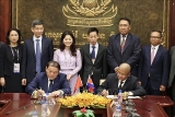 ຫວຽດ​ນາມ ແລະ ກຳ​ປູ​ເຈຍ ລົງ​ນາມ​ໃນ​ບົດ​ບັນ​ທຶກ​ຊ່ວຍ​ຈຳ​ວ່າ​ດ້ວຍ​ການ​ຮ່ວມ​ມື​ດ້ານ​ການ​ທ່ອງ​ທ່ຽວ