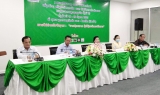 ປະເທດລາວ ຈ ດຕ ງພ ທ ມອບ ຮ ບໂຄງການກ ສ າງ ສ ອມແປງສ ນບ ນຊາ ແລະ ສະໜາມບ ນຍ ນບ ມ ຄ ນຂ ບ
