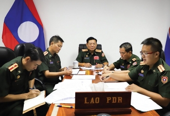 ເພີ່ມທະວີການຮ່ວມມືດ້ານຫາລືເລື້ອງການຊ່ວຍເຫຼືອມະນຸດສະທຳ ແລະ ບັນເທົາທຸກໄພພິບັດ ລະຫວ່າງກອງທັບ ລາວ-ຍີ່ປຸ່ນ