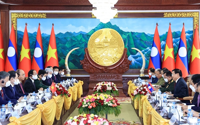 ເພີ່ມທະວີການຮ່ວມມືຮອບດ້ານ ລະຫວ່າງຫຼາຍກະຊວງ, ຂະແໜງການຂອງສອງປະເທດຫວຽດນາມ - ລາວ