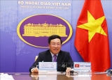 ທ ານຮອງນາຍ ກລ ດຖະມ ນຕ ຫວຽດນາມ ໂອ ລ ມທາງໂທລະສ ບ ກ ບທ ານລ ດຖະມ ນຕ ການຕ າງປະເທດ ສາທາລະນະລ ດອ ງໂກລາ