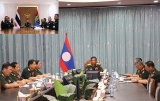 ກອງທັບປະຊາຊົນລາວ ແລະ ກອງທັບຣາຊະອານາຈັກໄທຈັດກອງປະຊຸມທາງໄກປຶກສາຫາລື ວຽກງານສ້າງກິດຈະກຳຕ່າງໆຮ່ວມກັນ
