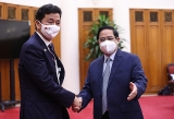 ນາຍົກລັດຖະມົນຕີ ໄດ້ສະແດງຄວາມຂອບໃຈຍີ່ປຸ່ນ ທີ່ໄດ້ໃຫ້ການຊ່ວຍເຫຼືອຫວຽດນາມດ້ວຍຢາວັກຊີນປ້ອງກັນພະຍາດໂຄວິດ -19 ຫຼາຍກວ່າ 3 ລ້ານໂດສ