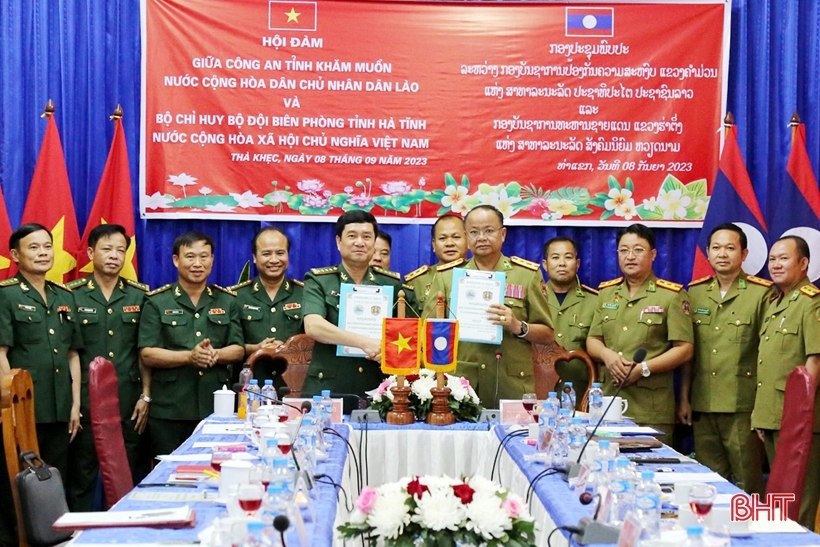 ຮັດແໜ້ນການປົກປັກຮັກສາເສັ້ນຊາຍແດນລະຫວ່າງແຂວງ ຮ່າຕິງ ແລະ ແຂວງລາວ ຮັດແໜ້ນການປົກປັກຮັກສາເສັ້ນຊາຍແດນລະຫວ່າງແຂວງ ຮ່າຕິງ ແລະ ແຂວງລາວ
