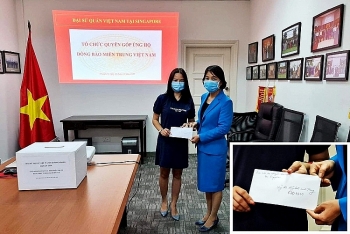 ປະຊາຄົມຊາວຫວຽດນາມຢູ່ສິງກະໂປ, ໄທ ແລະ ສາທາລະນະລັດເຊັກ ມຸ່ງໄປເຖິງປະຊາຊົນເຂດພາກກາງ