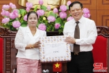 ສະມາຄົມນັກຮົບເກົ່າ ແຂວງ ເຊີນລາ - ແຂວງໄຊຍະບູລີ (ລາວ) ຊຸກຍູ້ການແລກປ່ຽນປະສົບການໃນການປະຕິບັດໜ້າທີ່ຢ່າງມີປະສິດທິຜົນ