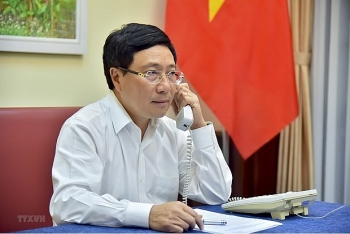 ທ່ານຮອງນາຍົກລັດຖະມົນຕີຫວຽດນາມ ໂອ້ລົມທາງໂທລະສັບ ກັບທ່ານລັດຖະມົນຕີການຕ່າງປະເທດ ສາທາລະນະລັດອັງໂກລາ