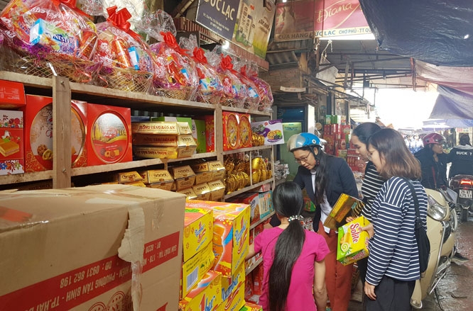 can canh cho tet o lang que viet dam bac nhung day khong khi tet