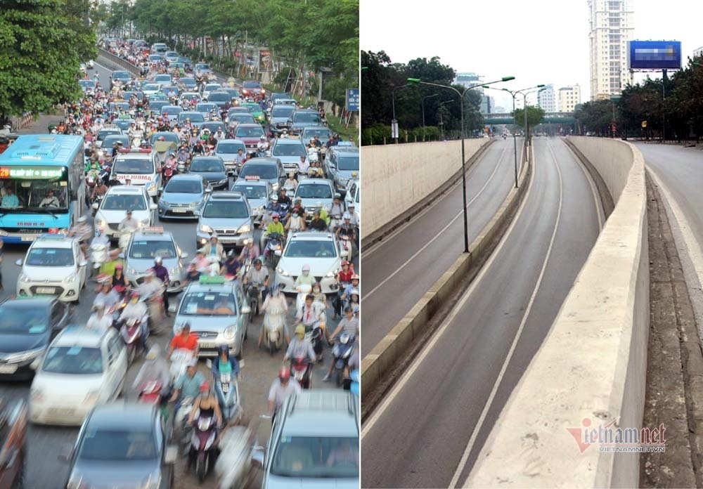 Chùm ảnh: Hà Nội vắng lặng sáng mùng 1 Tết chum anh ha noi vang lang sang mung 1 tet