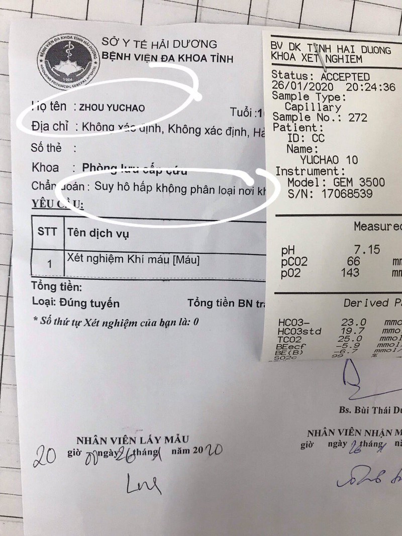 Hải Dương: Cách ly 18 y, bác sỹ tiếp xúc với bệnh nhân Trung Quốc 10 tuổi nghi nhiễm virus corona hai duong cach ly 18 y bac sy tiep xuc voi benh nhan trung quoc 10 tuoi nghi nhiem virus corona