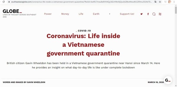Du khách Anh viết nhật ký từ phòng cách ly ở Hà Nội: "Con người Việt Nam họ tốt thế đấy!" du khach anh viet nhat ky tu phong cach ly o ha noi con nguoi viet nam ho tot the day