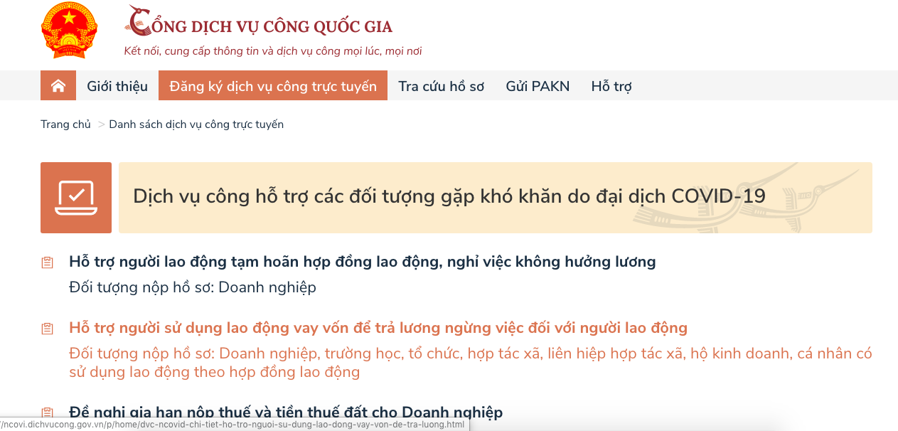 6 dịch vụ công trực tuyến hỗ trợ người dân gặp khó vì Covid-19, chỉ cần bấm nút 6 dich vu cong truc tuyen ho tro nguoi dan gap kho vi covid 19 chi can bam nut